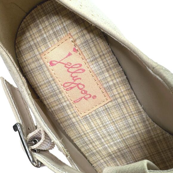 JellyPop Xena Bone Block Heels - Size 7.5 - Picture 7 of 11